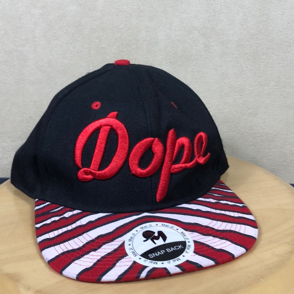 Dope Adjustable Snap Back Baseball Cap / Hat OSFM NWOT